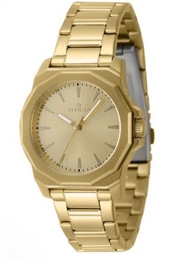 NIB Invicta Ladies Speedway Gold Tone Stainless Steel Watch